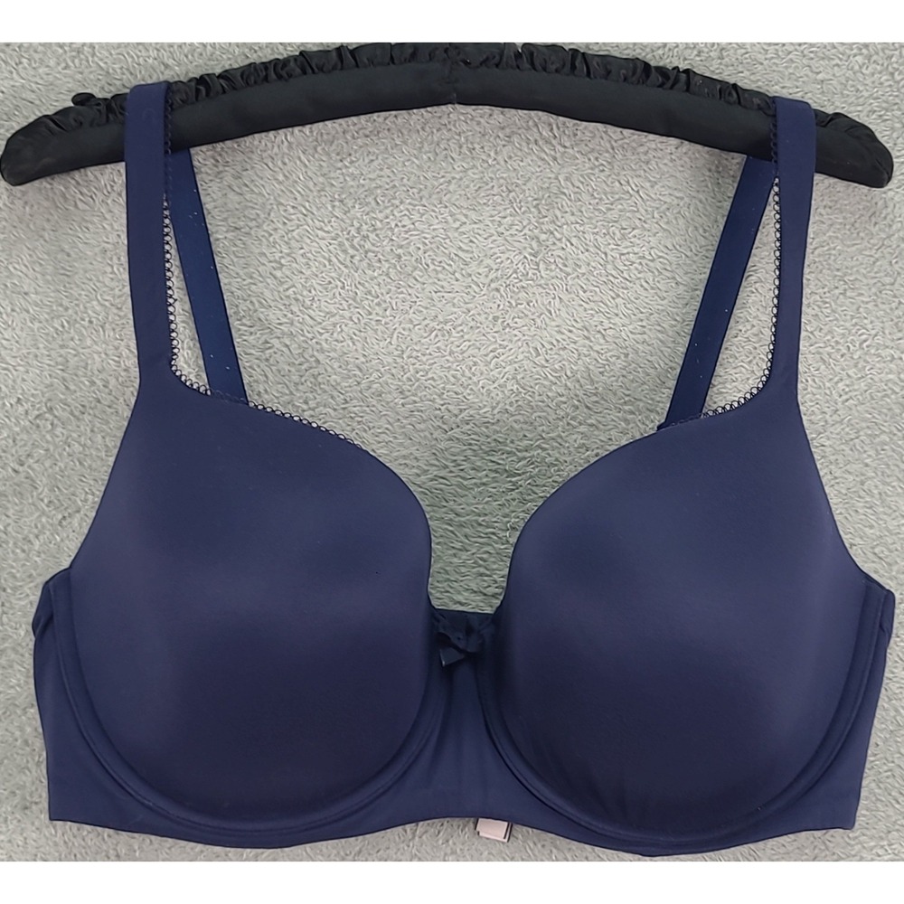 Victoria's Secret Body By Victoria Lined Demi Bra Navy Blue 382205-FSW